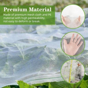 agricultural insect net for vegetables fruit trees and plants agricultural netting ultra fine mesh